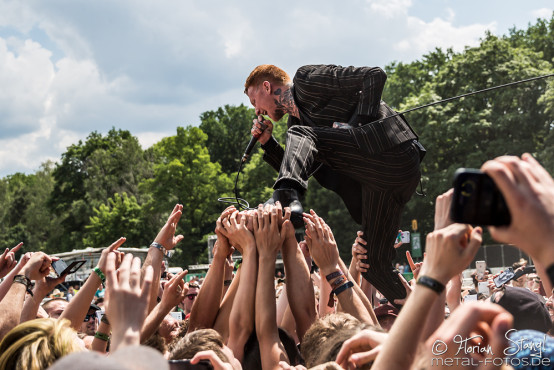 Frank Carter & The Rattlesnakes @ Rock im Park 2017, 3.6.2017