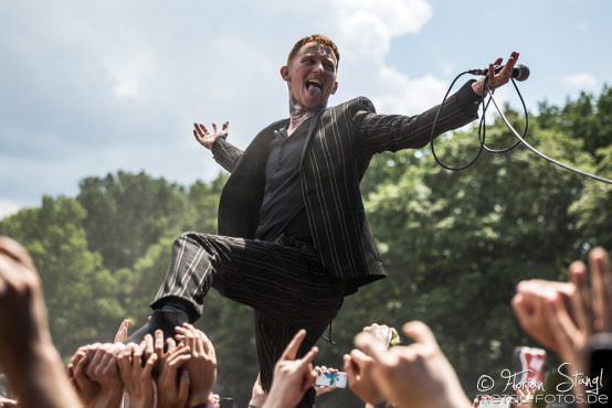 Frank Carter & The Rattlesnakes @ Rock im Park 2017, 3.6.2017