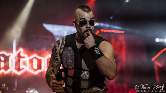 Sabaton @ Brose Arena Bamberg, 4.2.2017