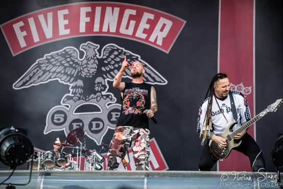 Five Finger Death Punch @ Rock im Park 2017, 4.6.2017