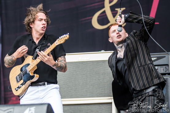 Frank Carter & The Rattlesnakes @ Rock im Park 2017, 3.6.2017