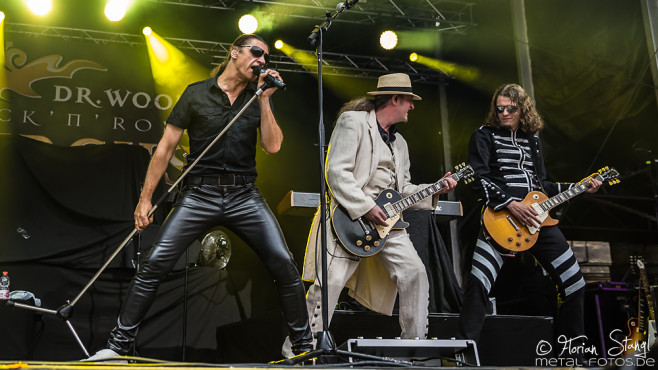 Dr. Woo's Rock'n'Roll Circus @ Schloss Eyrichshof, 26.7.2017
