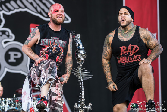 Five Finger Death Punch @ Rock im Park 2017, 4.6.2017