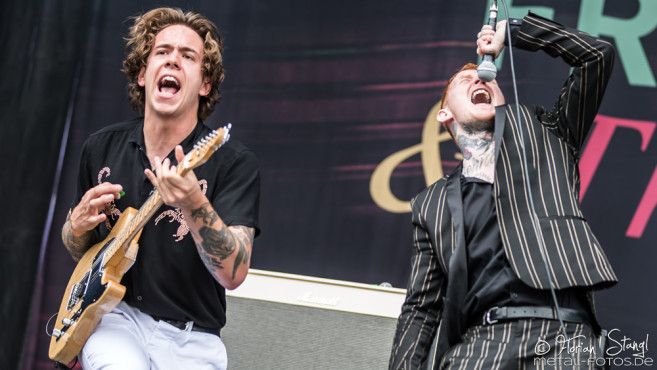 Frank Carter & The Rattlesnacks @ Rock im Park 2017, 3.6.2017