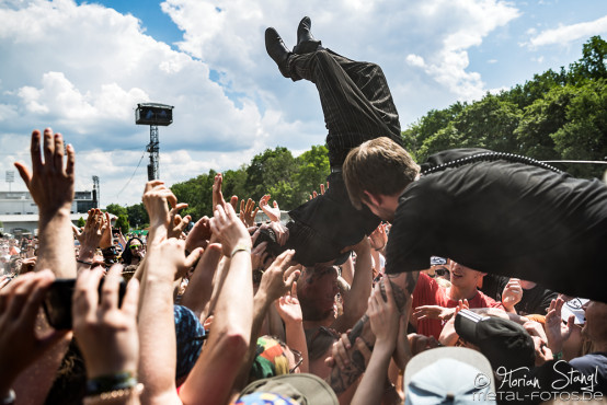Frank Carter & The Rattlesnakes @ Rock im Park 2017, 3.6.2017