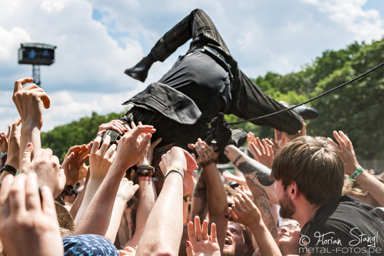 Frank Carter & The Rattlesnakes @ Rock im Park 2017, 3.6.2017