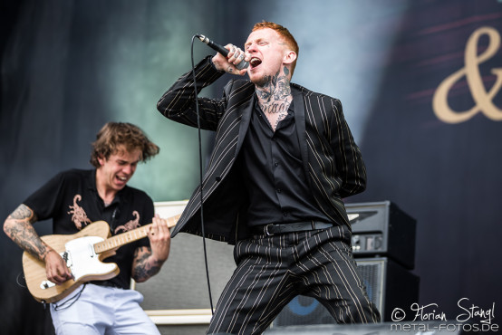 Frank Carter & The Rattlesnakes @ Rock im Park 2017, 3.6.2017