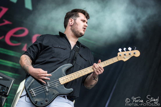 Frank Carter & The Rattlesnakes @ Rock im Park 2017, 3.6.2017