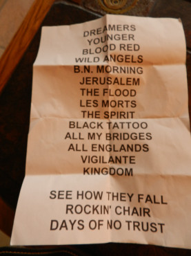 Magnum Setlist