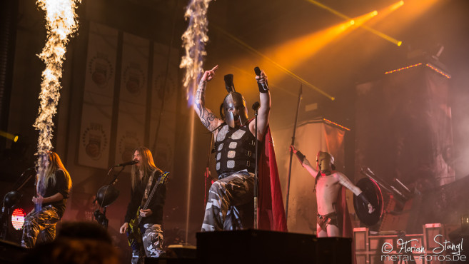 Sabaton @ Brose Arena Bamberg, 4.2.2017