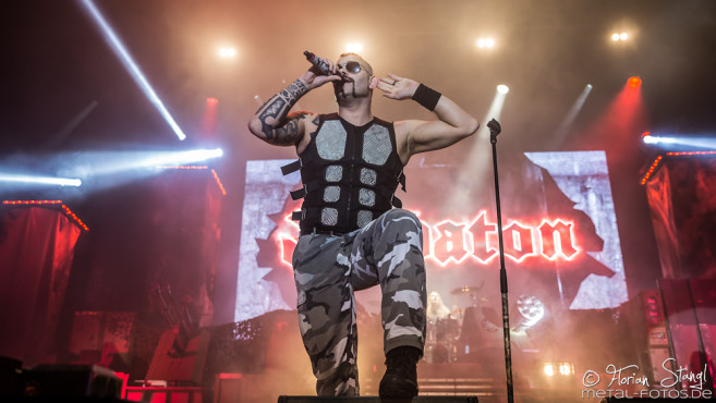 Sabaton @ Brose Arena Bamberg, 4.2.2017