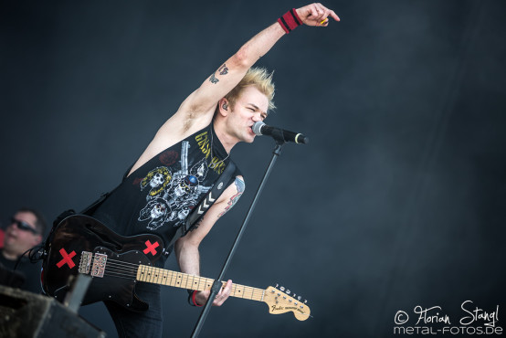 Sum-41 @ Rock im Park 2017, 2.6.2017