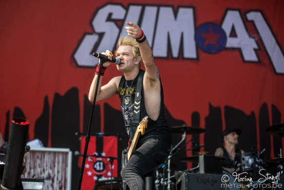 Sum-41 @ Rock im Park 2017, 2.6.2017