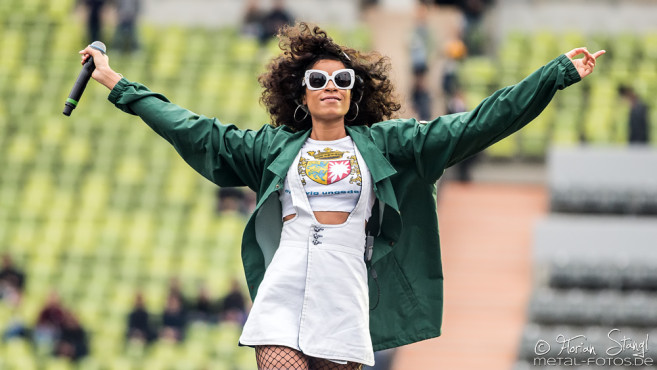 AlunaGeorge @ Olympiastadion München, 6.6.2017