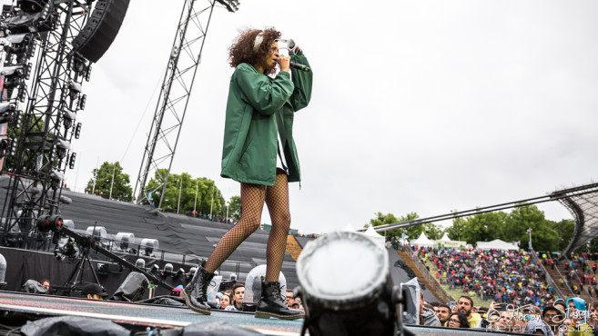 AlunaGeorge @ Olympiastadion München, 6.6.2017