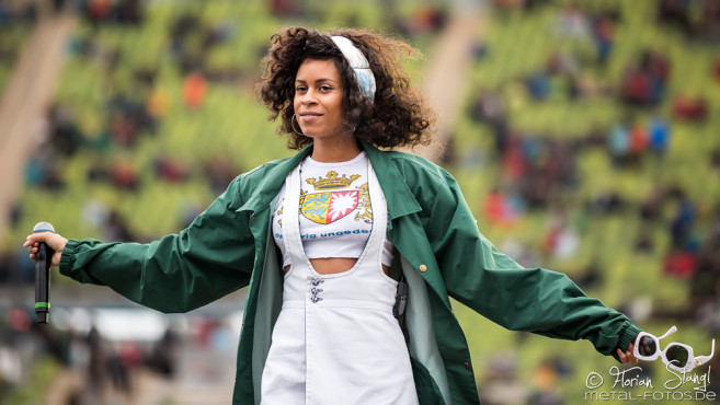 AlunaGeorge @ Olympiastadion München, 6.6.2017