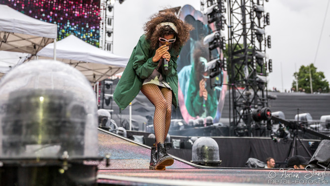 AlunaGeorge @ Olympiastadion München, 6.6.2017