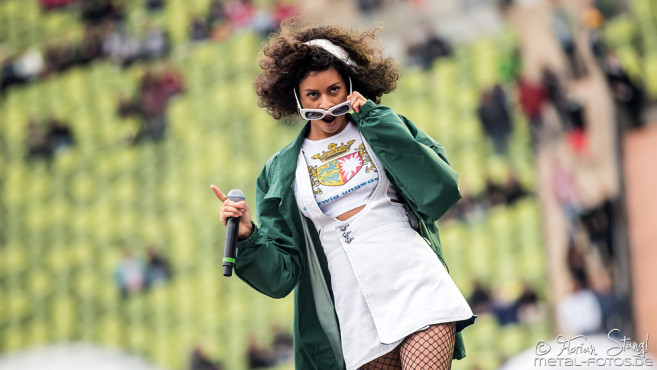 AlunaGeorge @ Olympiastadion München, 6.6.2017
