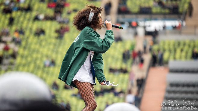 AlunaGeorge @ Olympiastadion München, 6.6.2017