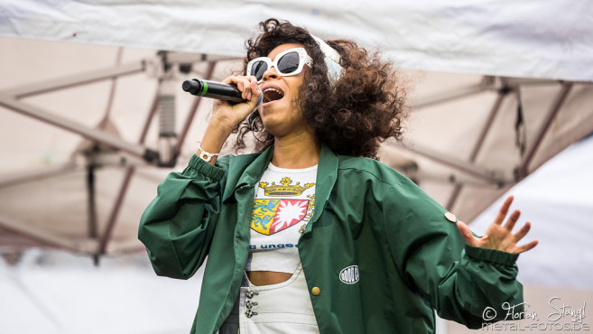 AlunaGeorge @ Olympiastadion München, 6.6.2017