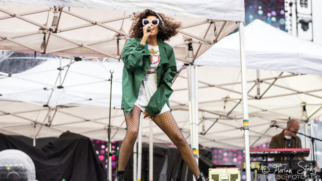 AlunaGeorge @ Olympiastadion München, 6.6.2017