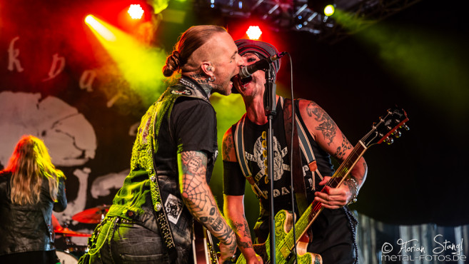 Backyard Babies @ Pyraser Classic Rock Night, 28.7.2018