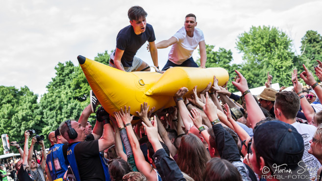 Feine Sahne Fischfilet @ Rock im Park 2017, 3.6.2017