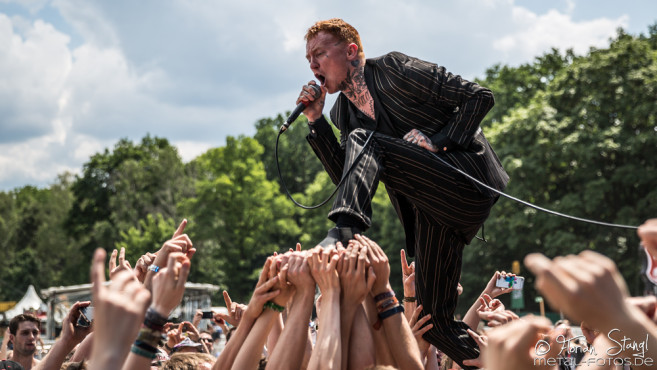 Frank Carter & The Rattlesnacks @ Rock im Park 2017, 3.6.2017