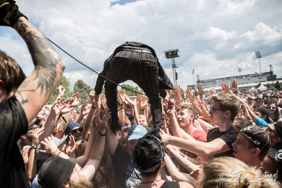 Frank Carter & The Rattlesnakes @ Rock im Park 2017, 3.6.2017