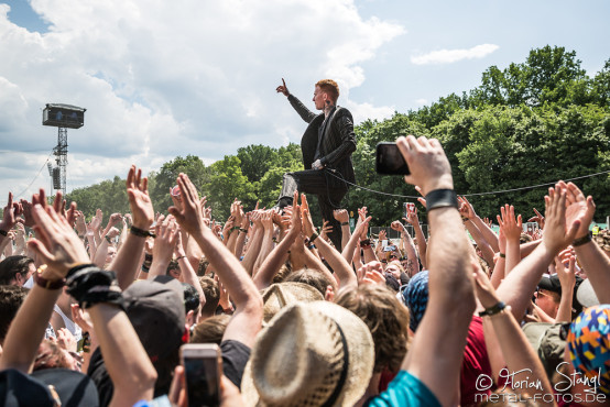 Frank Carter & The Rattlesnakes @ Rock im Park 2017, 3.6.2017