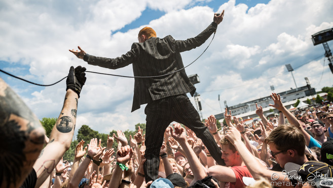 Frank Carter & The Rattlesnacks @ Rock im Park 2017, 3.6.2017