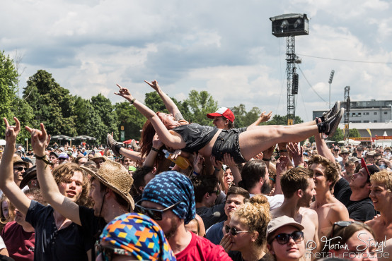 Frank Carter & The Rattlesnakes @ Rock im Park 2017, 3.6.2017