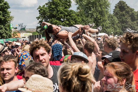 Frank Carter & The Rattlesnakes @ Rock im Park 2017, 3.6.2017