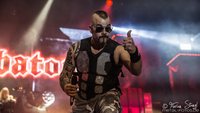 Sabaton @ Brose Arena Bamberg, 4.2.2017
